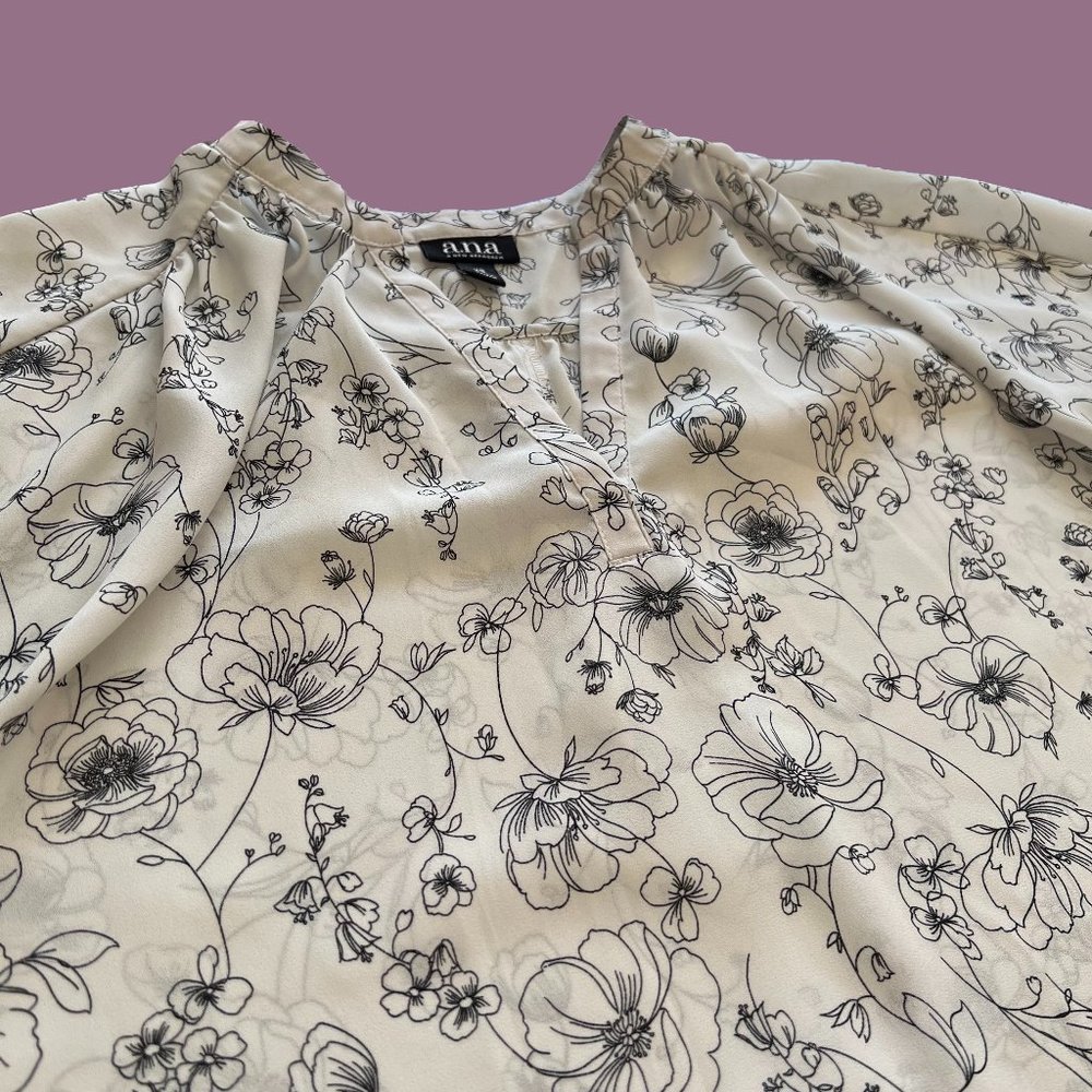 Flowered Blouse